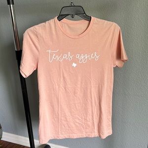 Texas A&M Peach Shirt